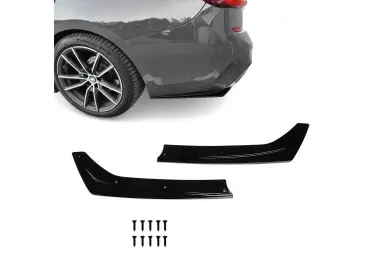 WR Galinio Bamperio Spliteriai, komplektas skirtas BMW G20 / G21 (18-22), juodi blizgūs