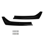 Set of 2 pcs. Universal Rear Bumper Side Flaps Splitters + fasteners
