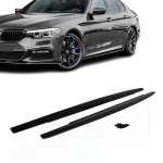 Performance Side Skirts Extensions for BMW G30 / G31 / F90, glossy black