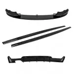 Performance Paketas skirtas BMW F32 / F33 / F36, juodas blizgus