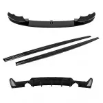 Performance Paketas skirtas BMW F32 / F33 / F36 (435 / 440), juodas blizgus