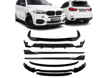 Aero apdailos Paketas su bagažinės Spoileriais skirtas BMW X5 F15 (14-18), juodas blizgus