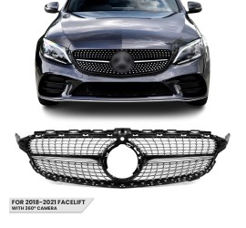 Diamond Priekinės Grotelės, skirtos Mercedes-Benz W205...