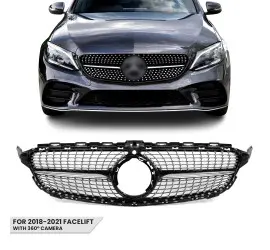Diamond Priekinės Grotelės, skirtos Mercedes-Benz W205...