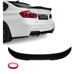 PSM style Trunk Spoiler for BMW F30 / F80, glossy black