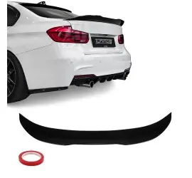 PSM style Trunk Spoiler for BMW F30 / F80, glossy black