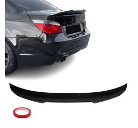 PSM style Trunk Spoiler for BMW E60, glossy black