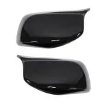 M look Veidrodėlių Dangteliai, komplektas skirtas BMW E60 / E61 / E63 / E64, juodi blizgūs