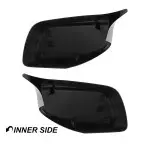 M look Veidrodėlių Dangteliai, komplektas skirtas BMW E60 / E61 / E63 / E64, juodi blizgūs
