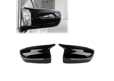 M look Veidrodėlių Dangteliai, komplektas skirtas BMW G11, G12, G15, G20, G22, G30, juodi blizgūs