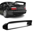 LTW look galinis Spoileris su Paaukštinimais skirtas BMW E36, juodas blizgus