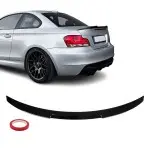 M4-style Spoileris ant Bagažinės skirtas BMW E82, juodas blizgus