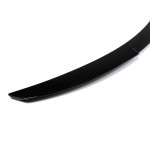 M4-style Trunk Spoiler for BMW E82, glossy black