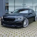 Priekinės Grotelės skirtos BMW G11 / G12 LCI (19-22), juodos blizgios