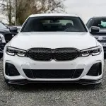 M340-look priekinės Grotelės skirtos BMW G20 / G21 (18-22), juodos blizgios
