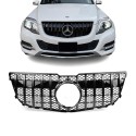 GT R Panamericana style Front Grille for Mercedes GLK X204 facelift (12-15), glossy black
