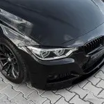 Priekinių Žibintų Apdailos komplektas skirtas BMW F30 / F31, juodos blizgios