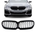 Kidney Grille for BMW G30 / G31 / F90 LCI (21-23), glossy black