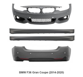 M-Pack apdailos Paketas skirtas BMW F36 Gran Coupe