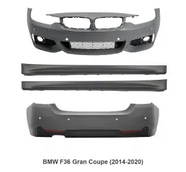 M-Pack apdailos Paketas skirtas BMW F36 Gran Coupe