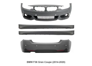 M-Pack apdailos Paketas skirtas BMW F36 Gran Coupe