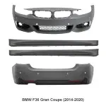 M-Pack apdailos Paketas skirtas BMW F36 Gran Coupe