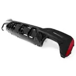 M5-style Difuzorius skirtas BMW G30 / G31 su M-Pack, juodas blizgus