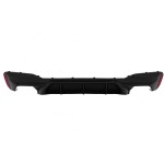 M5-style Difuzorius skirtas BMW G30 / G31 su M-Pack, juodas blizgus