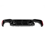 M5-style Diffuser for BMW G30 / G31 with M-Pack, glossy black