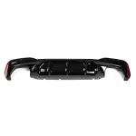 M5-style Difuzorius skirtas BMW G30 / G31 su M-Pack, juodas blizgus