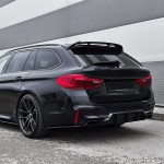 M5-style Diffuser for BMW G30 / G31 with M-Pack, glossy black