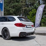 M5-style Difuzorius skirtas BMW G30 / G31 su M-Pack, juodas blizgus