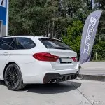 M5-style Difuzorius skirtas BMW G30 / G31 su M-Pack, juodas blizgus