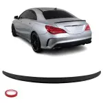 Galinio dangčio Spoileris skirtas Mercedes CLA C117 (W117), juodas blizgus