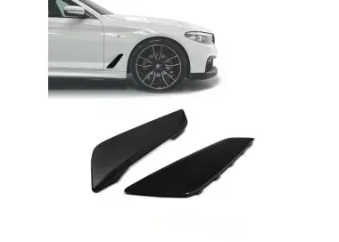 Apdailos ant priekinių sparnų, komplektas, skirtas BMW G30 / G31 (17-23), juodos blizgios