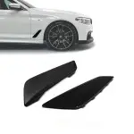Apdailos ant priekinių sparnų, komplektas, skirtas BMW G30 / G31 (17-23), juodos blizgios