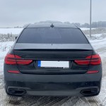Performance bagažinės Spoileris skirtas BMW G11 / G12 (16-22), juodas blizgus
