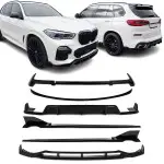 Aero apdailos Paketas skirtas BMW X5 G05 PRE-LCI (19-23), juodas blizgus