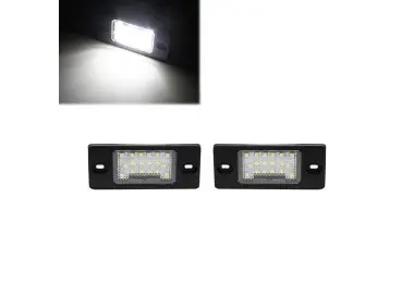 LED Numerių Apšvietimas, komplektas skirtas VW Touareg (02-10)