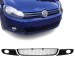 Apatinės standartinio bamperio Grotelės, komplektas skirtas VW Golf MK6, juodos blizgios