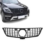 GT R Panamericana išvaizdos Priekinės Grotelės skirtos Mercedes ML W166 (11-15), chromuotos