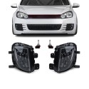 Fog Lights set for VW Golf MK6 GTI / GTD (08-13), smoked