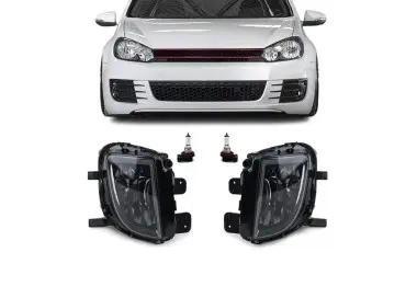 Rūko Žibintai, komplektas skirtas VW Golf MK6 GTI / GTD (08-13), tamsinti