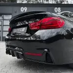 Performance Bagažinės Spoileris skirtas BMW F36 Gran Coupe, juodas blizgus