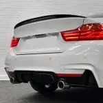 Performance Bagažinės Spoileris skirtas BMW F32 Coupe, juodas blizgus