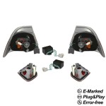 LED Galiniai Žibintai, komplektas skirtas BMW E46 cabrio (99-03)