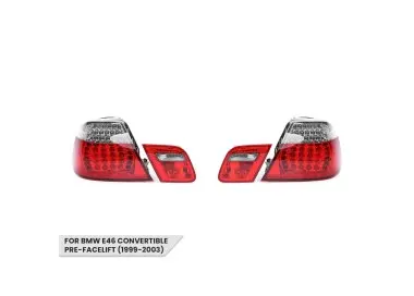 LED Galiniai Žibintai, komplektas skirtas BMW E46 cabrio (99-03)