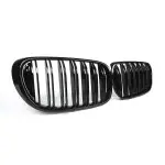 Performance priekinės Grotelės skirtos BMW G11 / G12 (15-19), Dvigubos, juodos blizgios