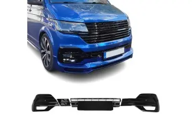 Apatinės bamperio Grotelės, komplektas skirtas VW T6.1 (19-), juodos blizgios
