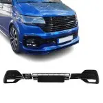 Apatinės bamperio Grotelės, komplektas skirtas VW T6.1 (19-), juodos blizgios
